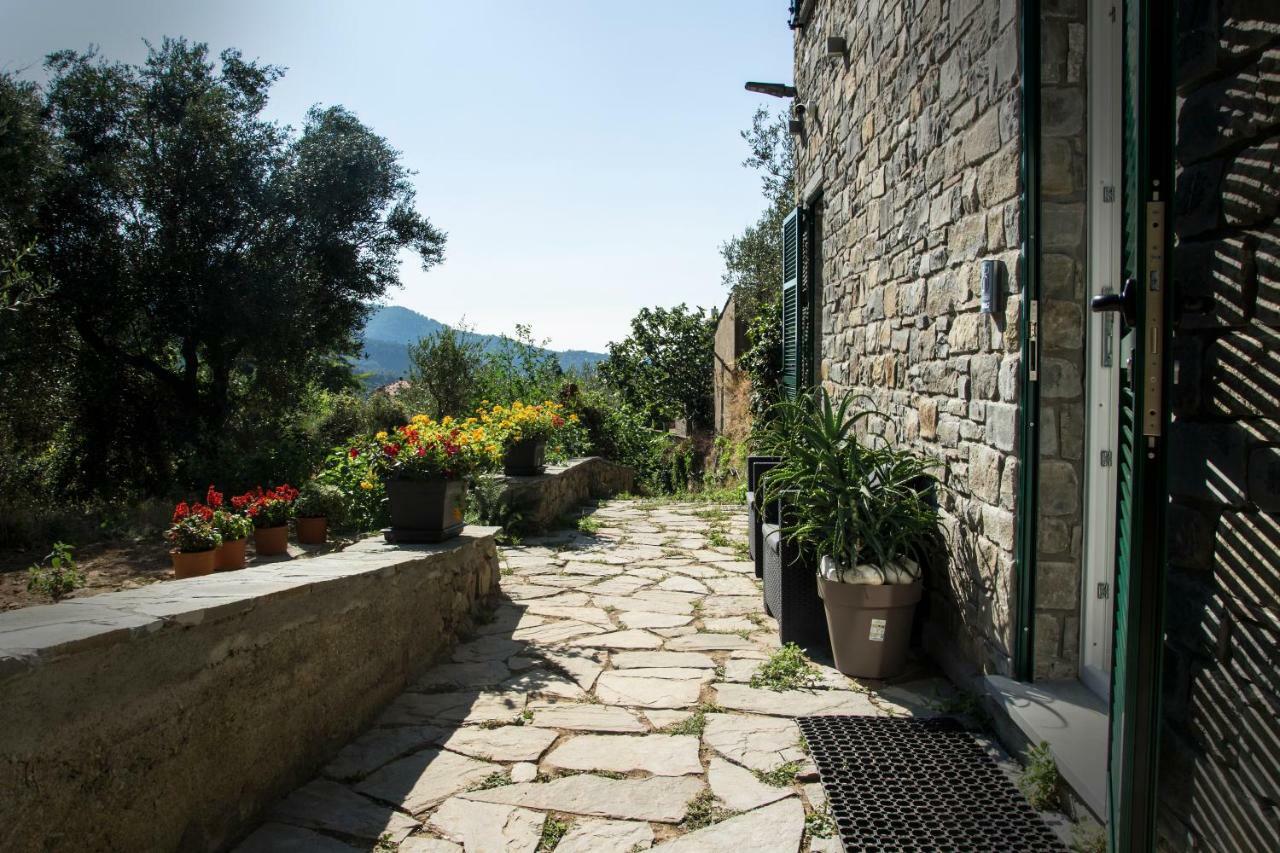 The Garden Villa Volastra Bagian luar foto